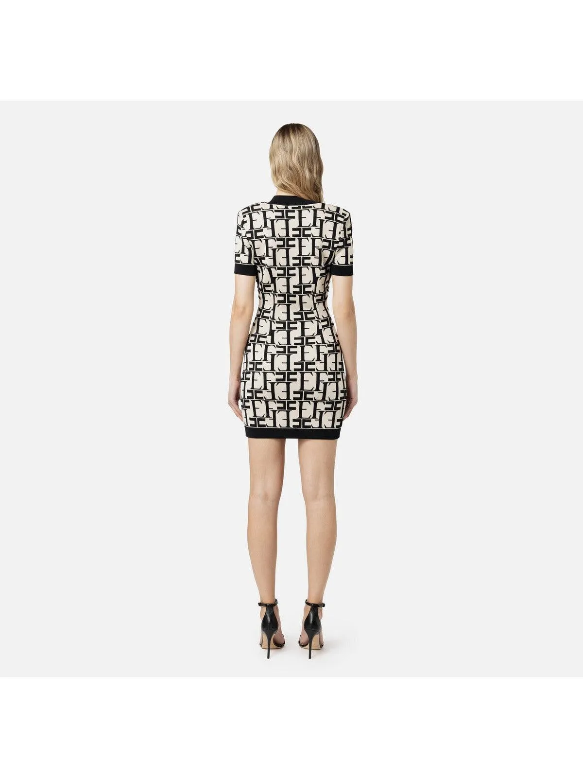 ELISABETTA FRANCHI Robe Femme AM86Q42E2 E84 Ivoire