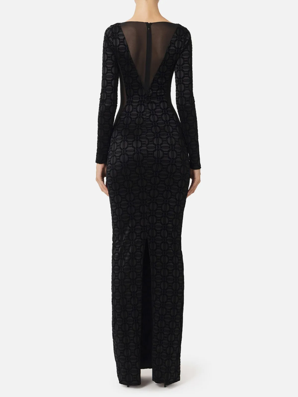 Elisabetta Franchi Robe noire femme AB73747E2 110