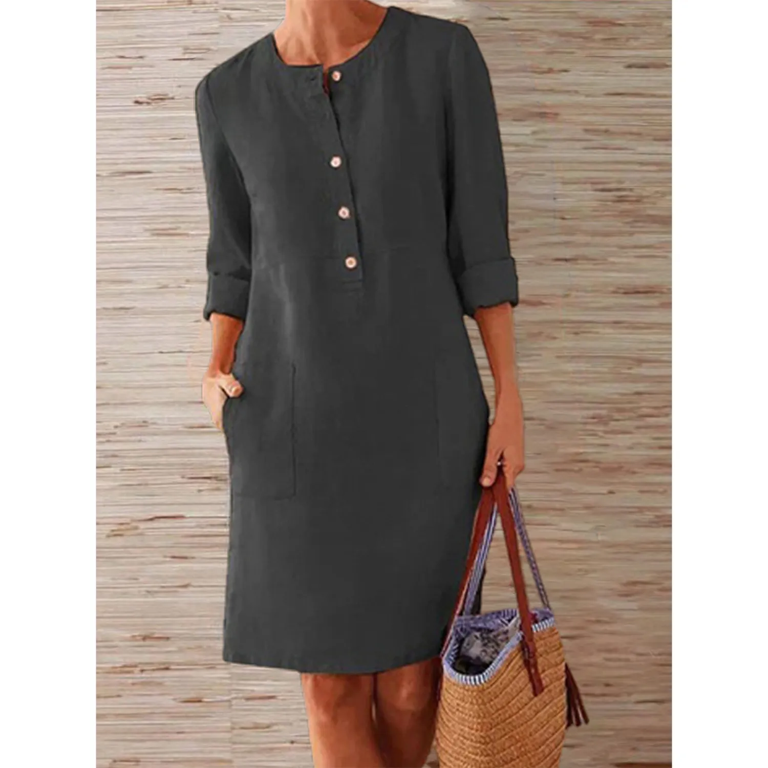 Robe en Coton et Lin - Laure