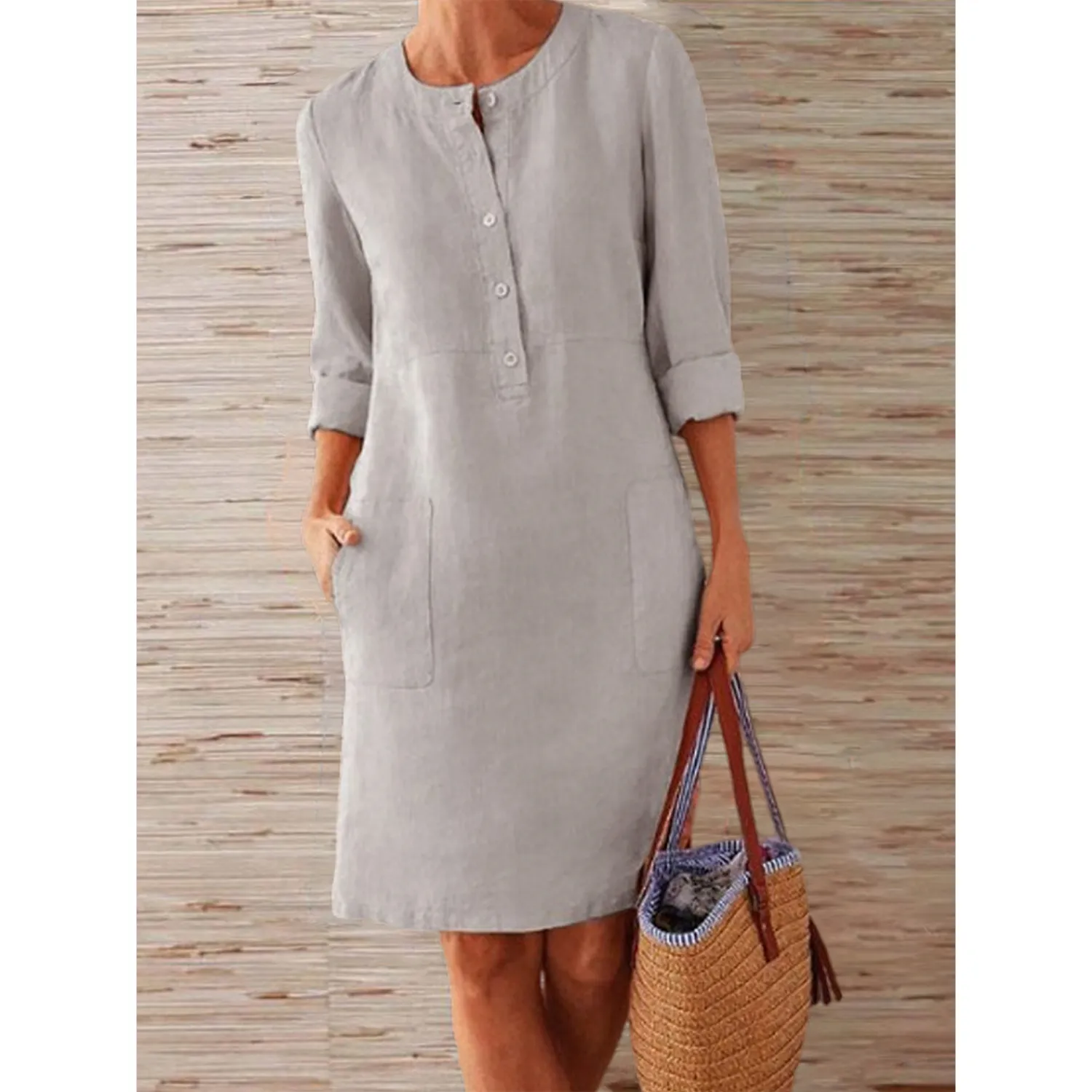 Robe en Coton et Lin - Laure