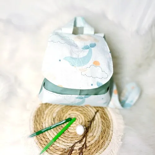 Sac à dos enfant/ sac maternelle baleine