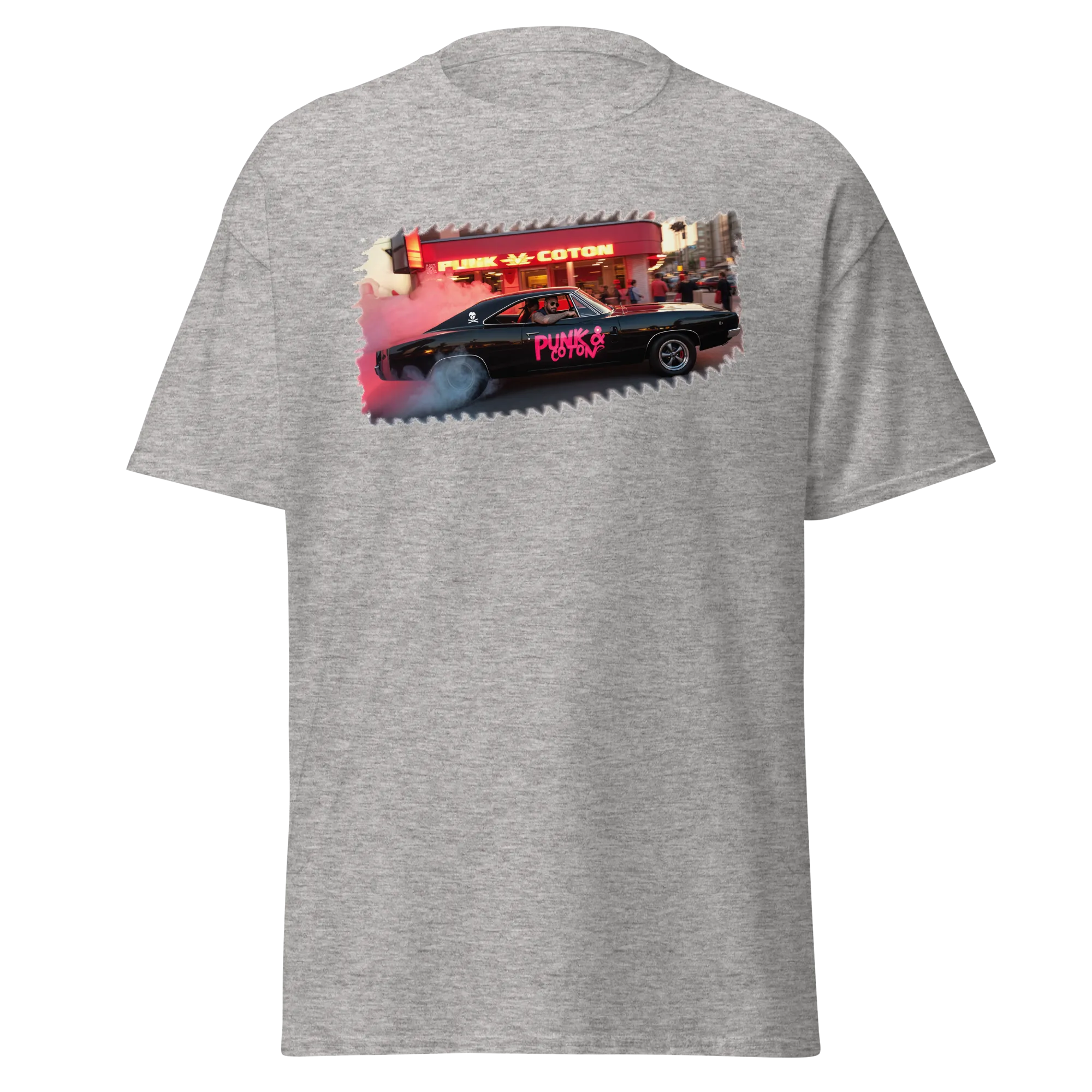 T-shirt PUNK Dodge Charger Tokyo California