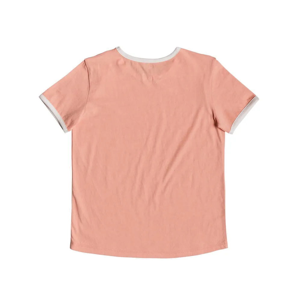 T-shirt ROXY Eye on you Saumon Fille